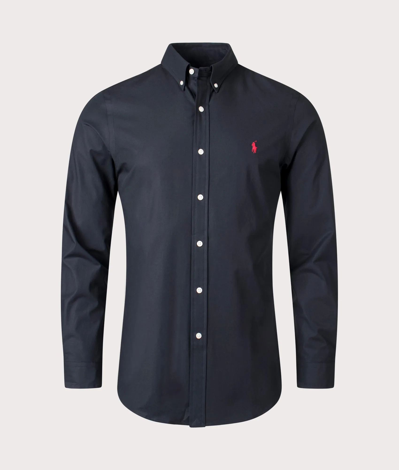 Custom Slim Fit Stretch Poplin Shirt sold by EQVVS