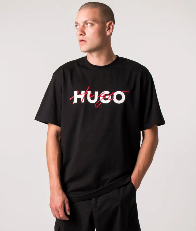 Relaxed Fit Dakaishi Double Logo T-Shirt sold by EQVVS