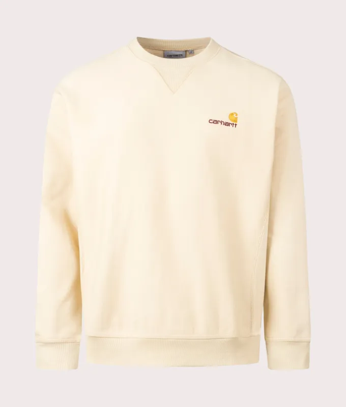 Relaxed Fit American Script Sweatshirt sold by EQVVS