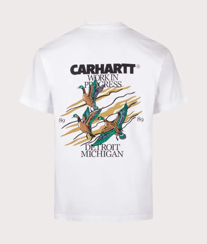 Relaxed Fit Ducks T-Shirt sold by EQVVS