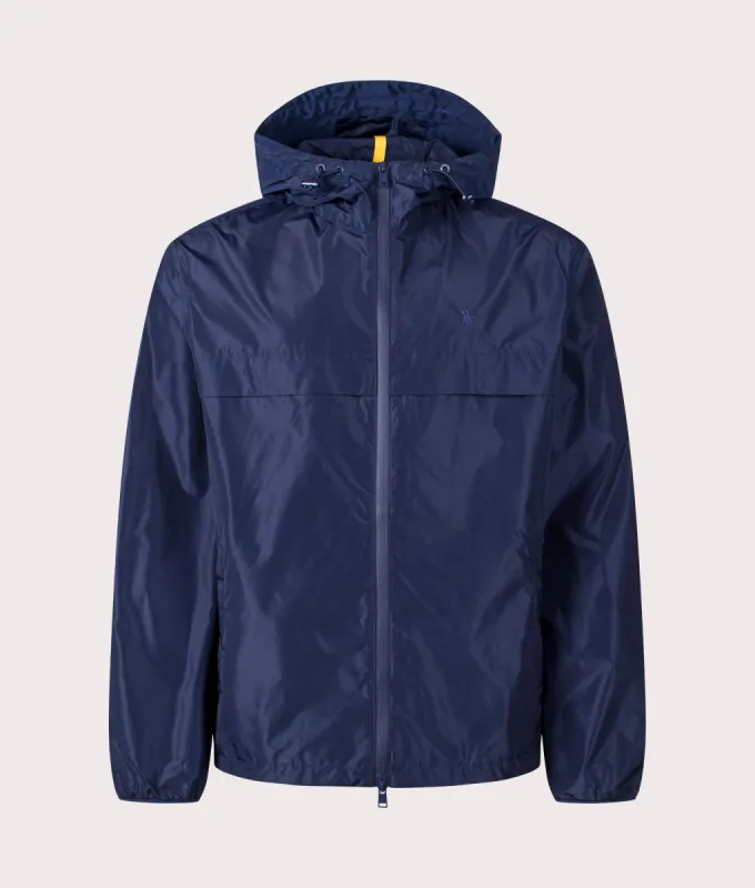 Water-Repellent Lined Hooded Windbreaker sold by EQVVS