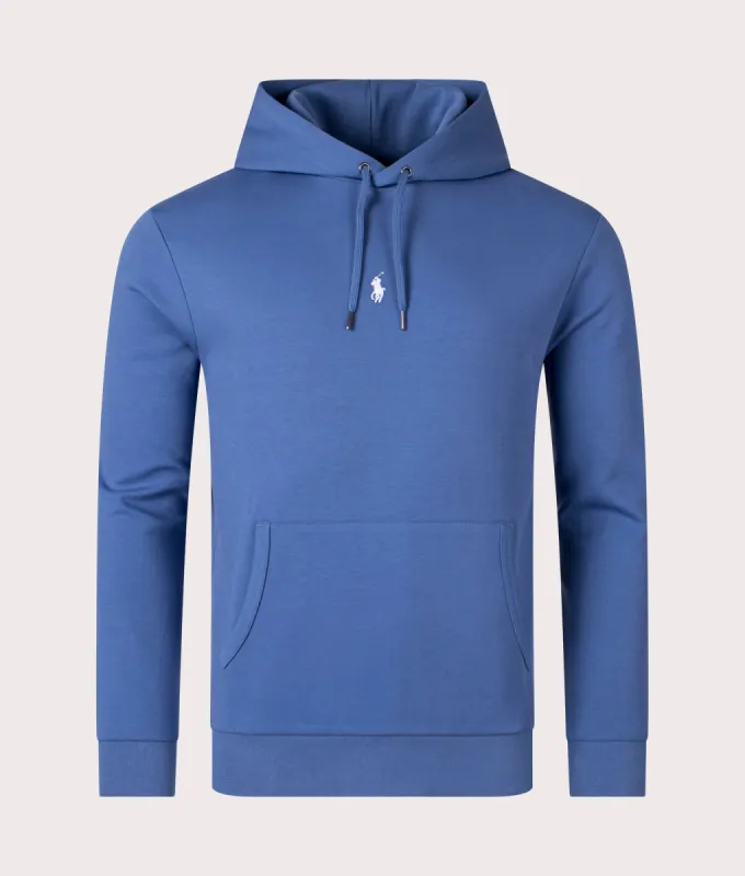 Double Knit Central Logo Hoodie made by Polo by Ralph Lauren