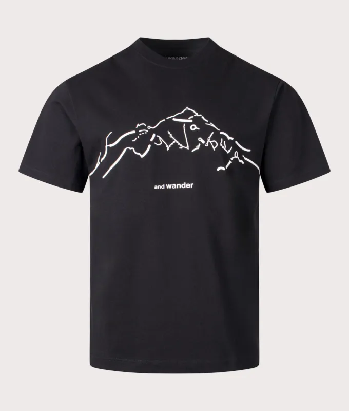 Daijiro Ohara Map Key Print T-Shirt sold by EQVVS