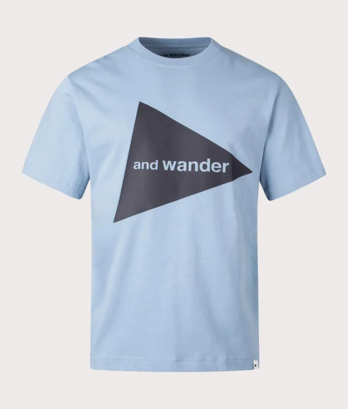 and wander Big Logo T-Shirt sold by EQVVS