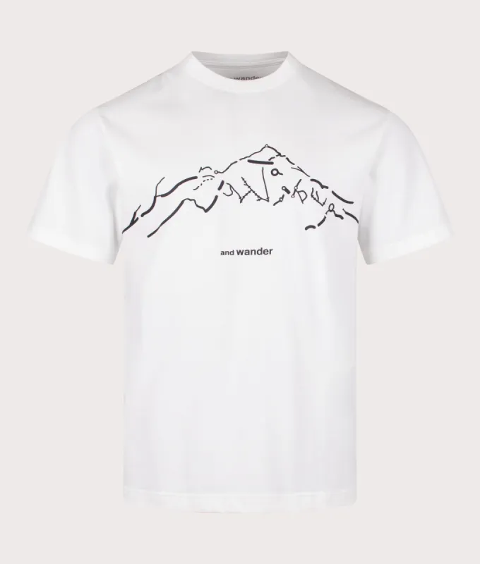 Daijiro Ohara Map Key Print T-Shirt sold by EQVVS