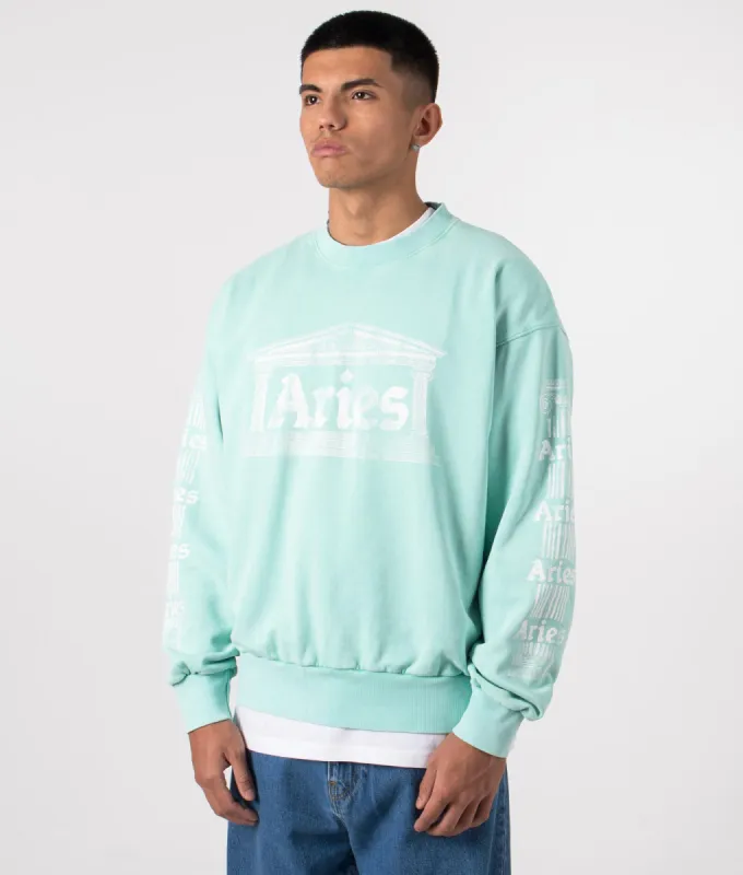 Aged Ancient Column Sweatshirt sold by EQVVS