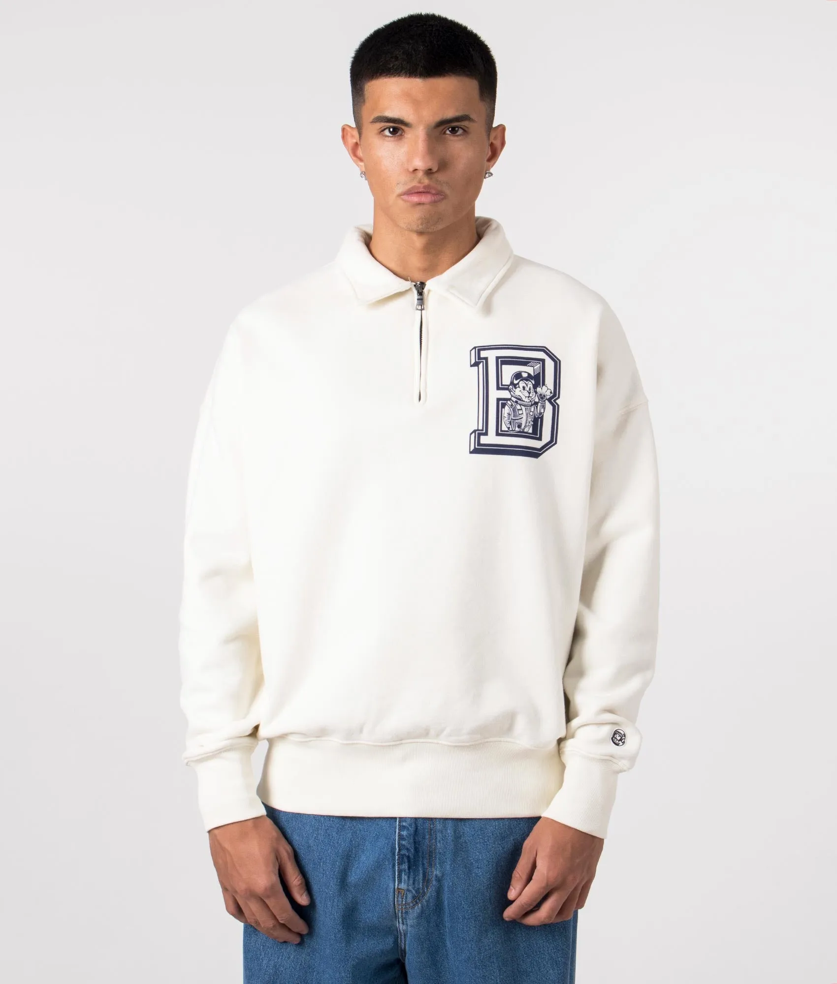 College Quarter Zip Sweatshirt sold by EQVVS product image thumbnail 3