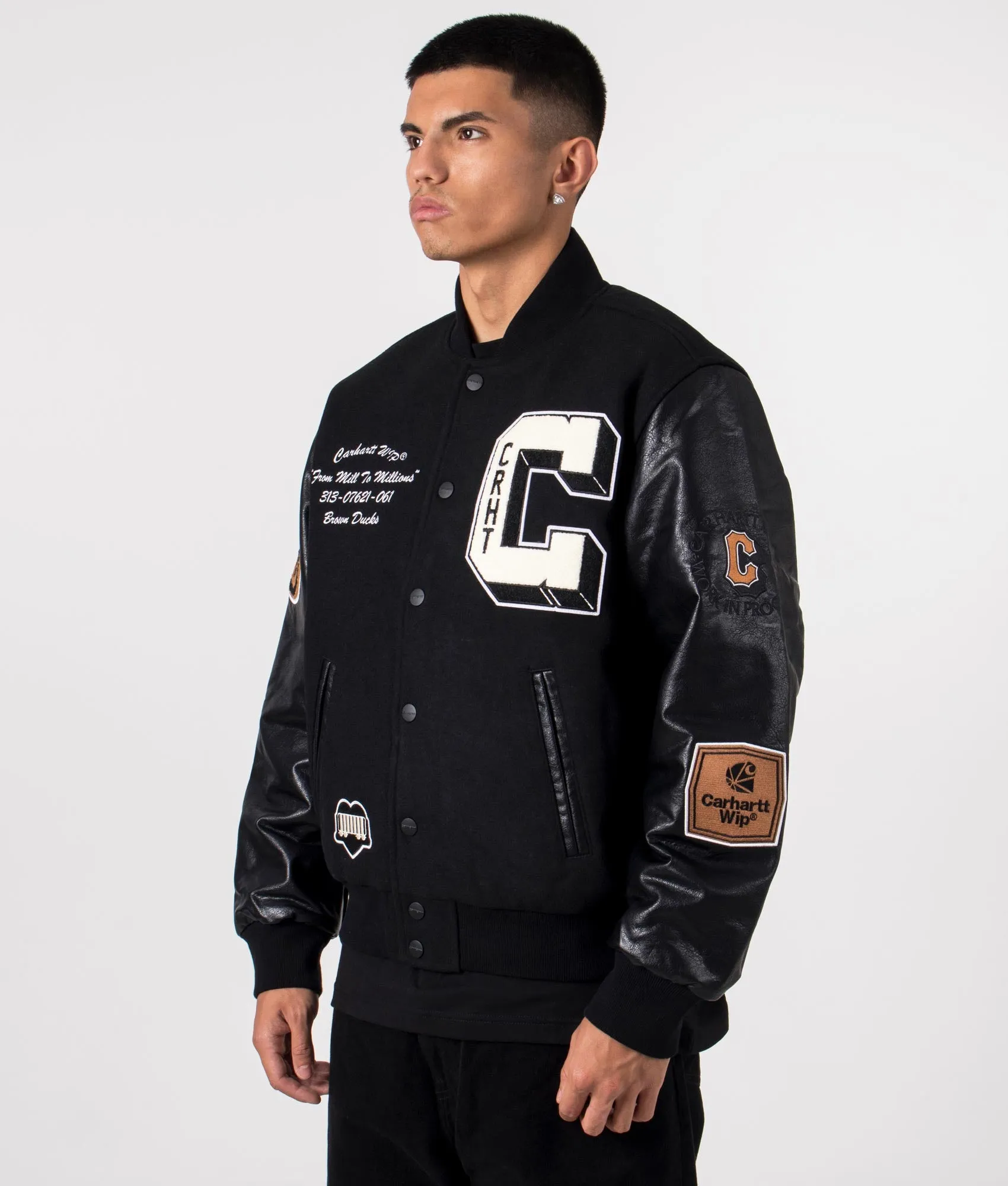 Brown Ducks Bomber sold by EQVVS product image thumbnail 4