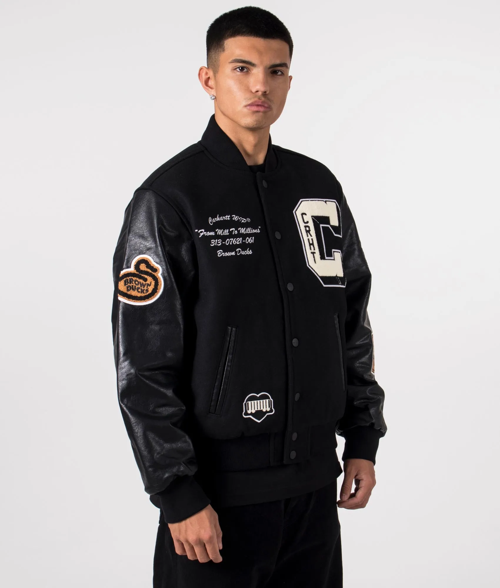 Brown Ducks Bomber sold by EQVVS product image thumbnail 5