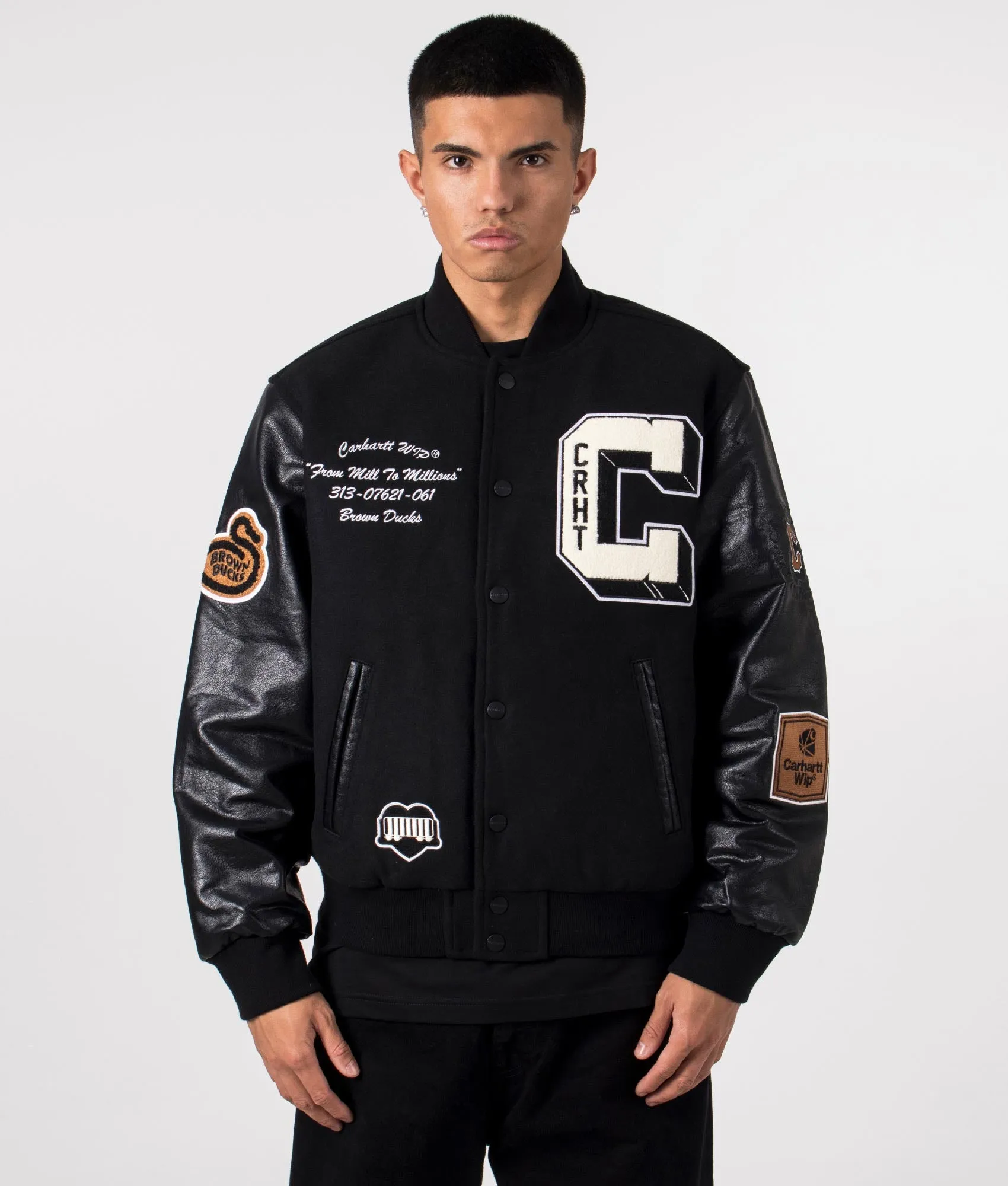 Brown Ducks Bomber sold by EQVVS