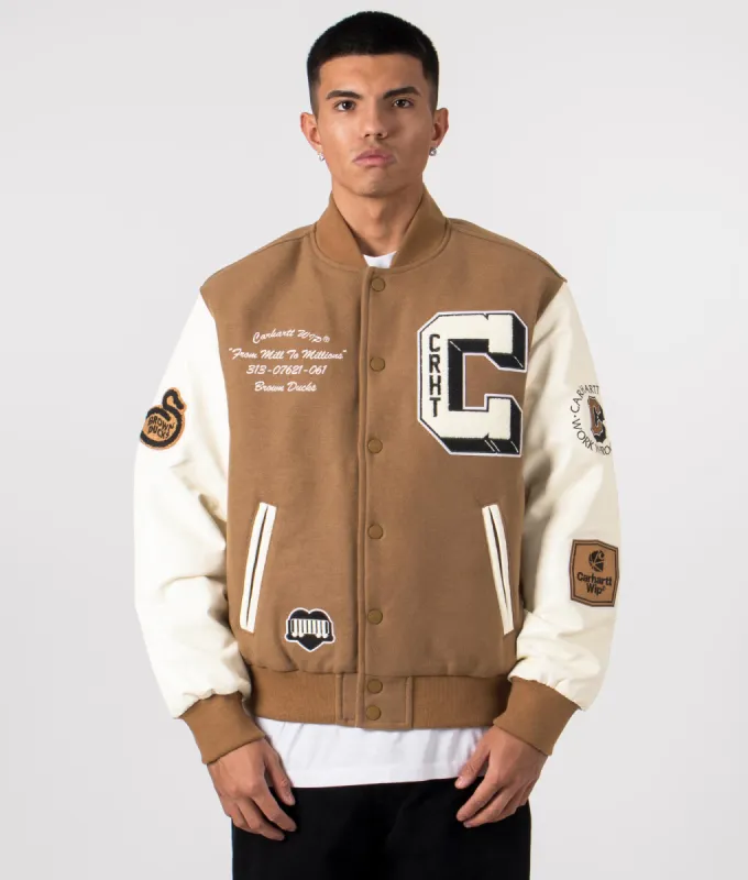 Carhartt　CLASS OF BOMBER JACKET Class of 89 Bomber Jacket Carhartt WIP Light Jacket in elder
