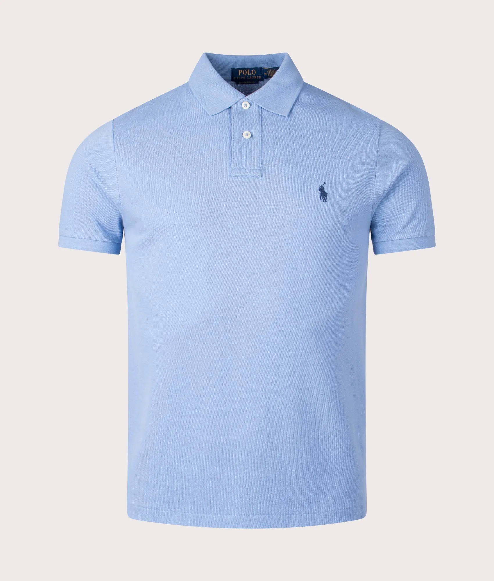 Custom Slim Fit Mesh Polo Shirt sold by EQVVS