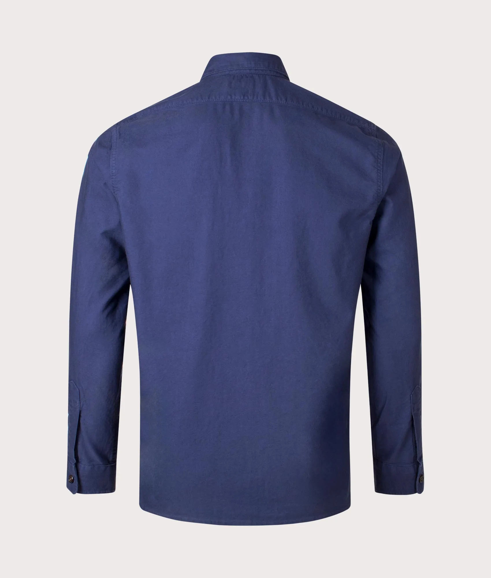 Garment Dyed Zip Oxford Overshirt sold by EQVVS product image thumbnail 3