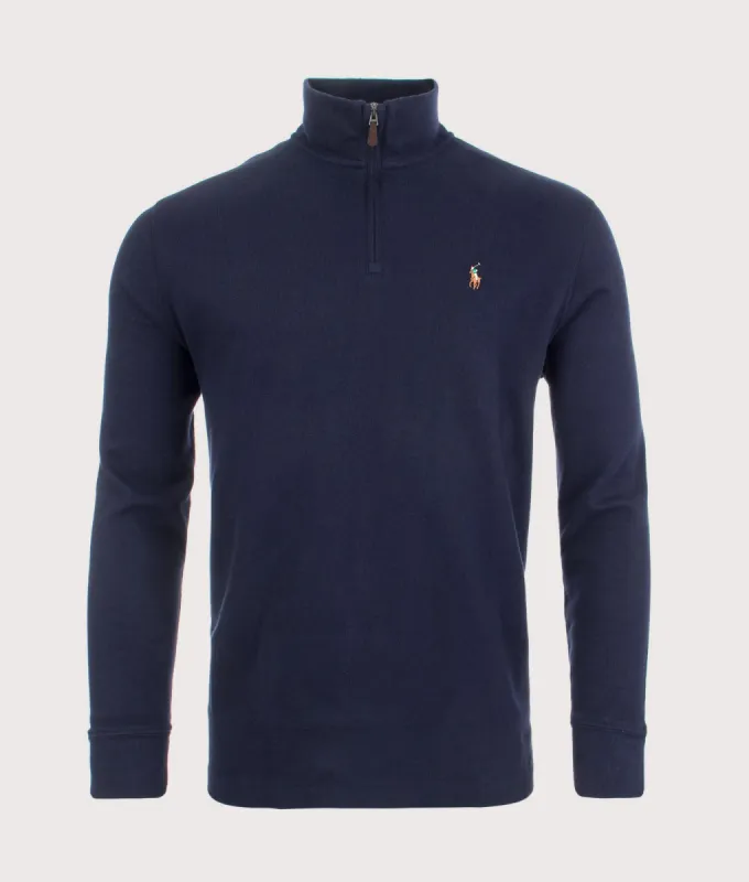 Estate-Rib Quarter Zip Knit sold by EQVVS