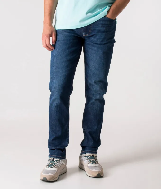 Slim Fit Stretch Five Pocket Jeans sold by EQVVS