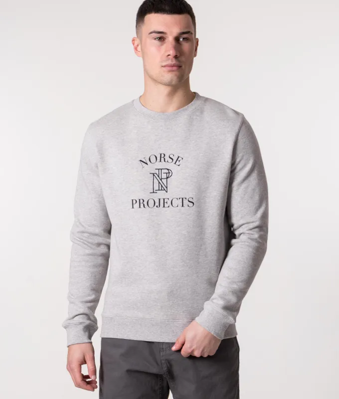 Vagn Crest Logo Sweatshirt sold by EQVVS