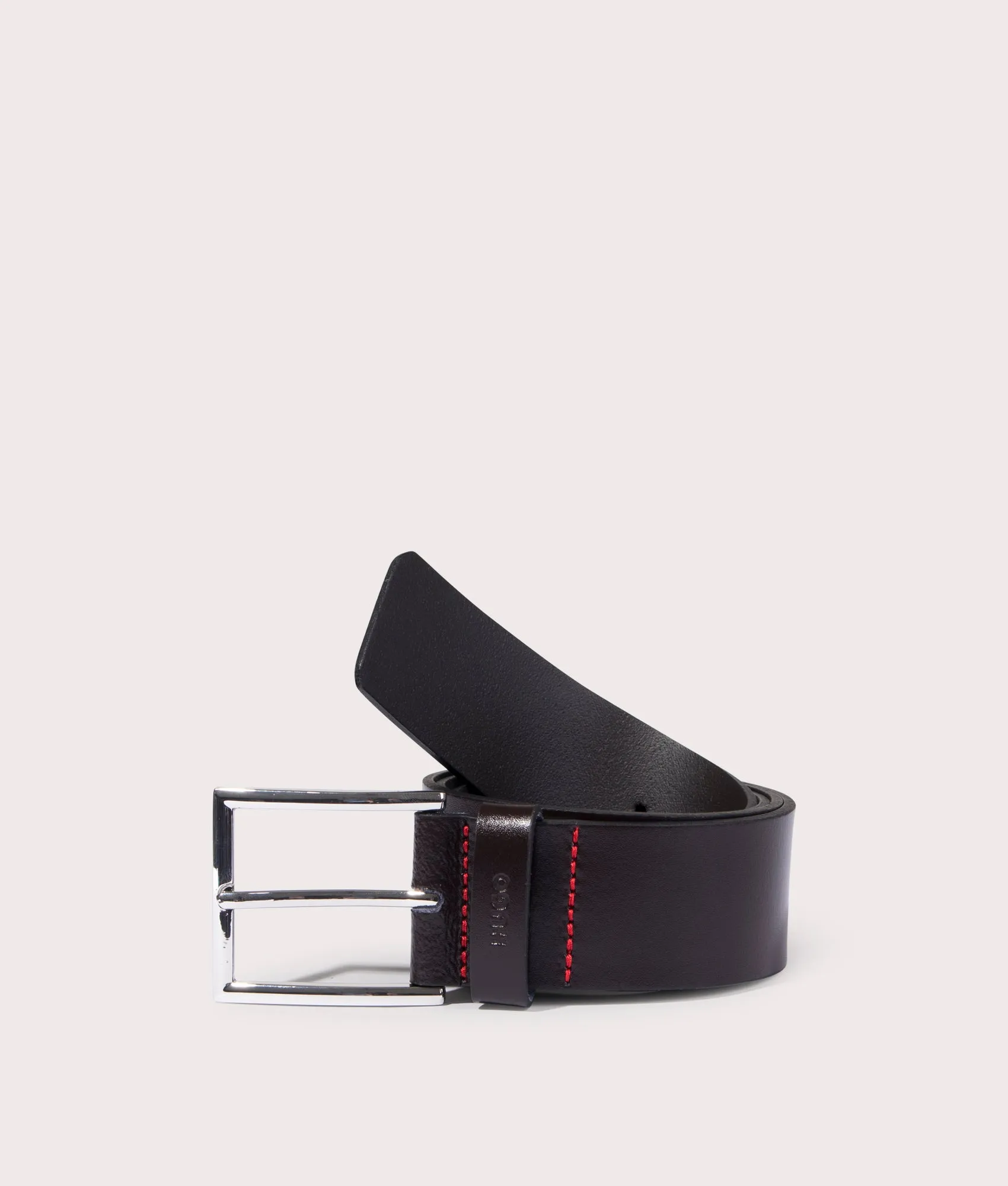 Giaspo Logo Embossed Leather Belt sold by EQVVS product image thumbnail 2
