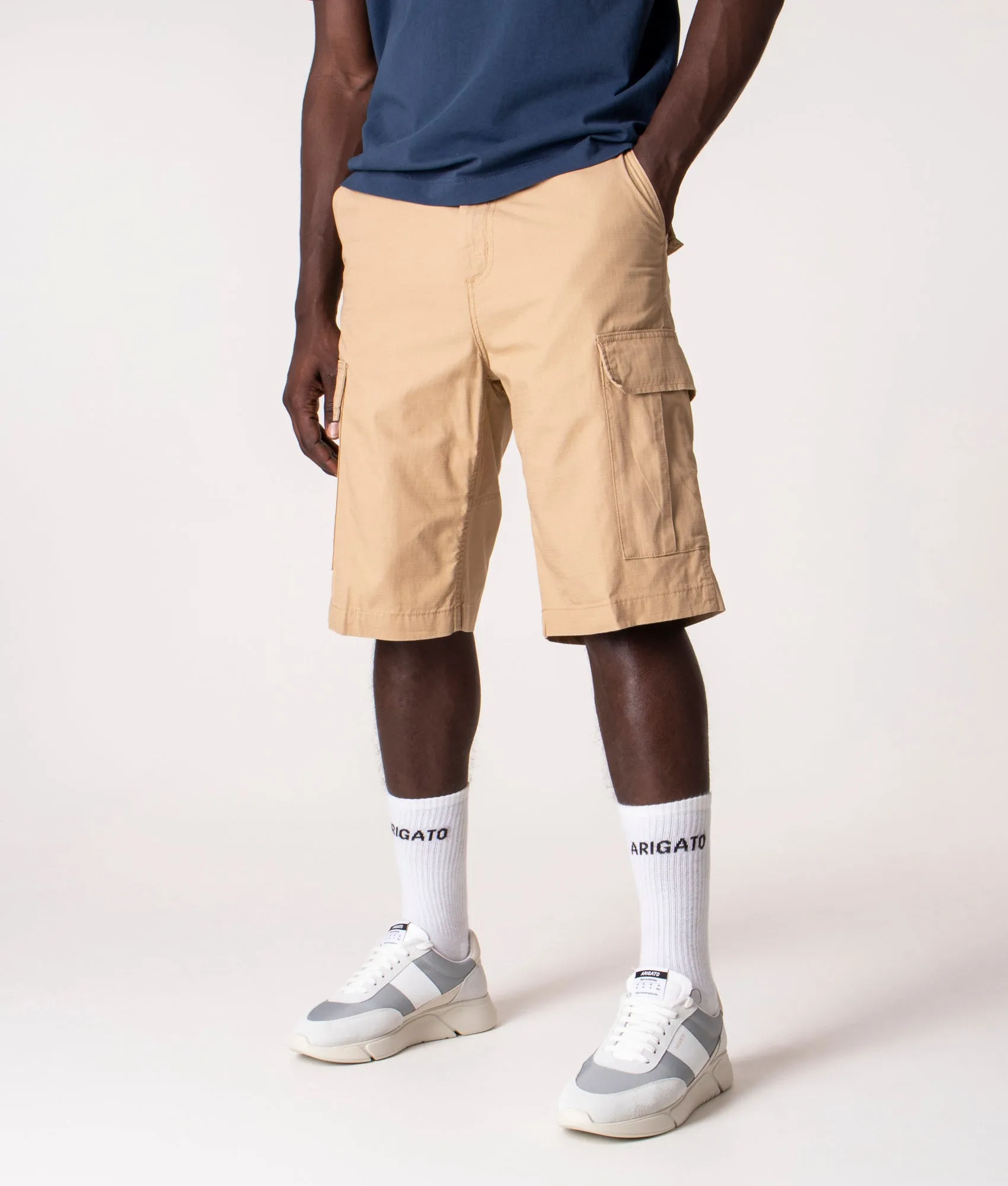 Regular Fit Ripstop Cargo Shorts sold by EQVVS