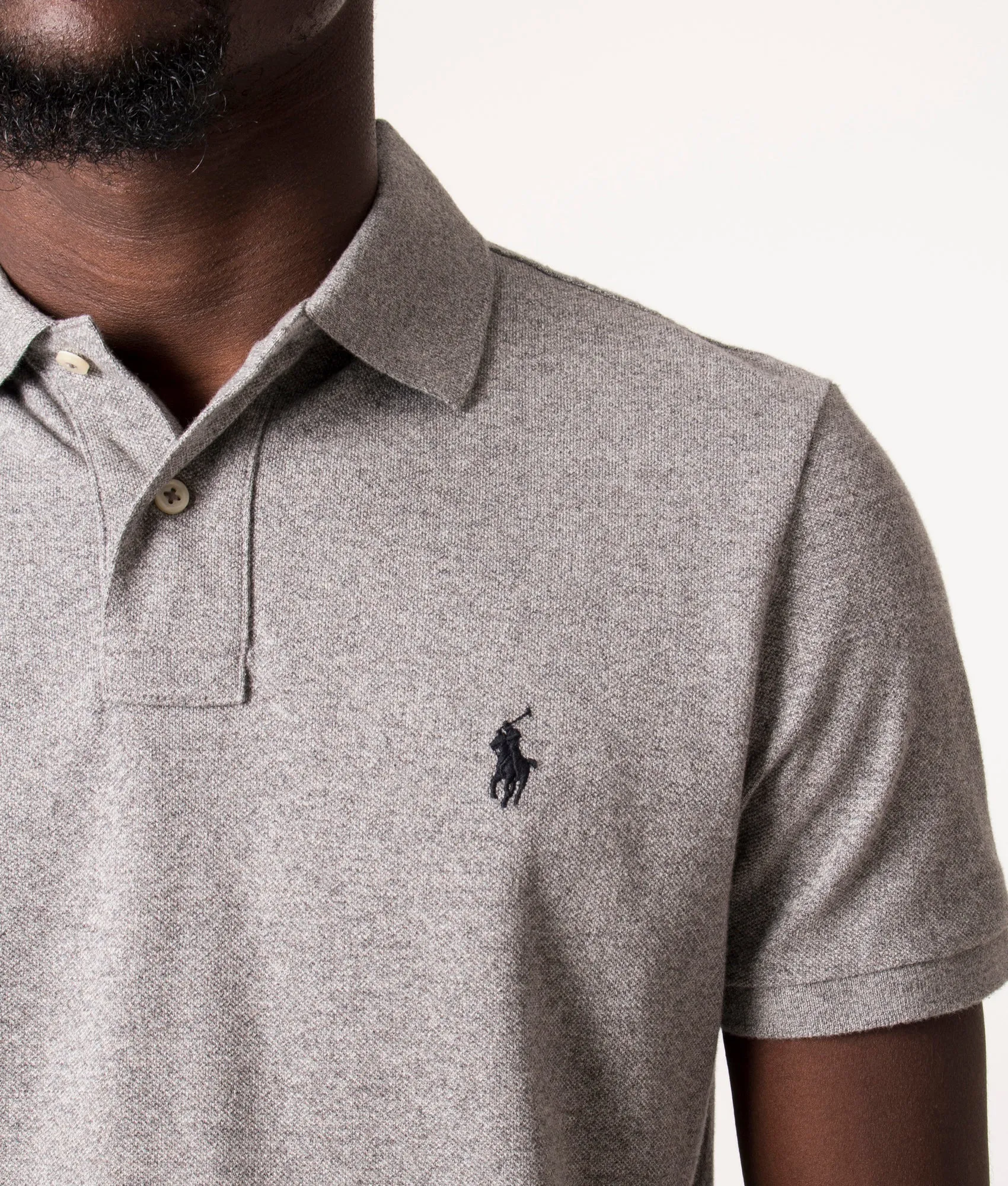 Custom Slim Fit Polo Shirt sold by EQVVS product image thumbnail 3