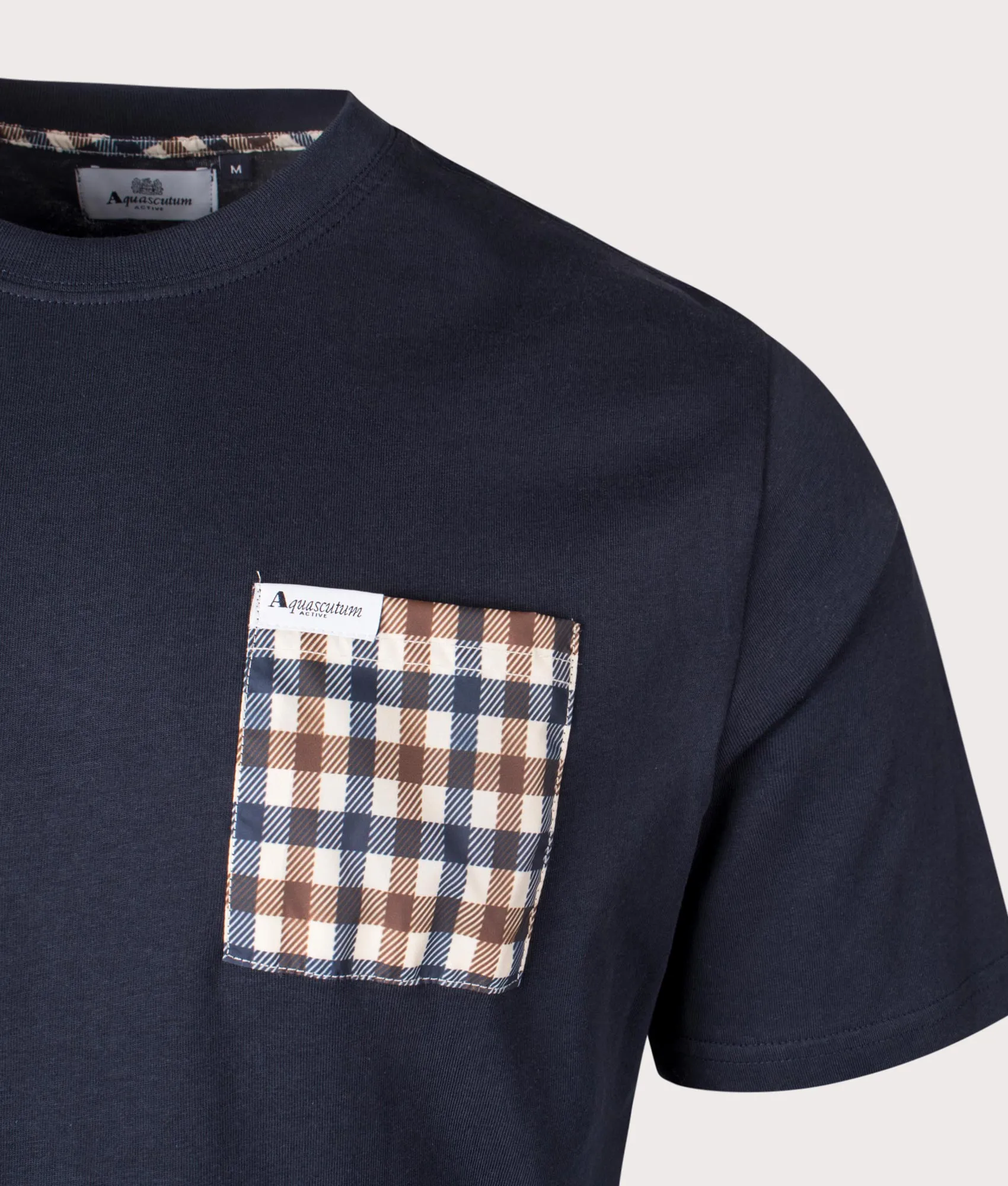 Active Club Check Pocket T-Shirt sold by EQVVS product image thumbnail 2