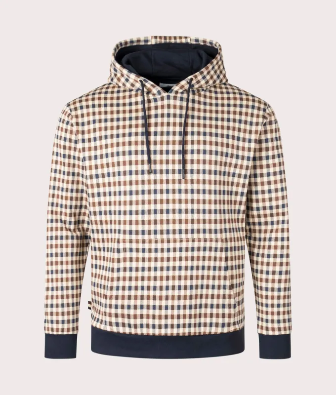 Active Club Check Hoodie sold by EQVVS