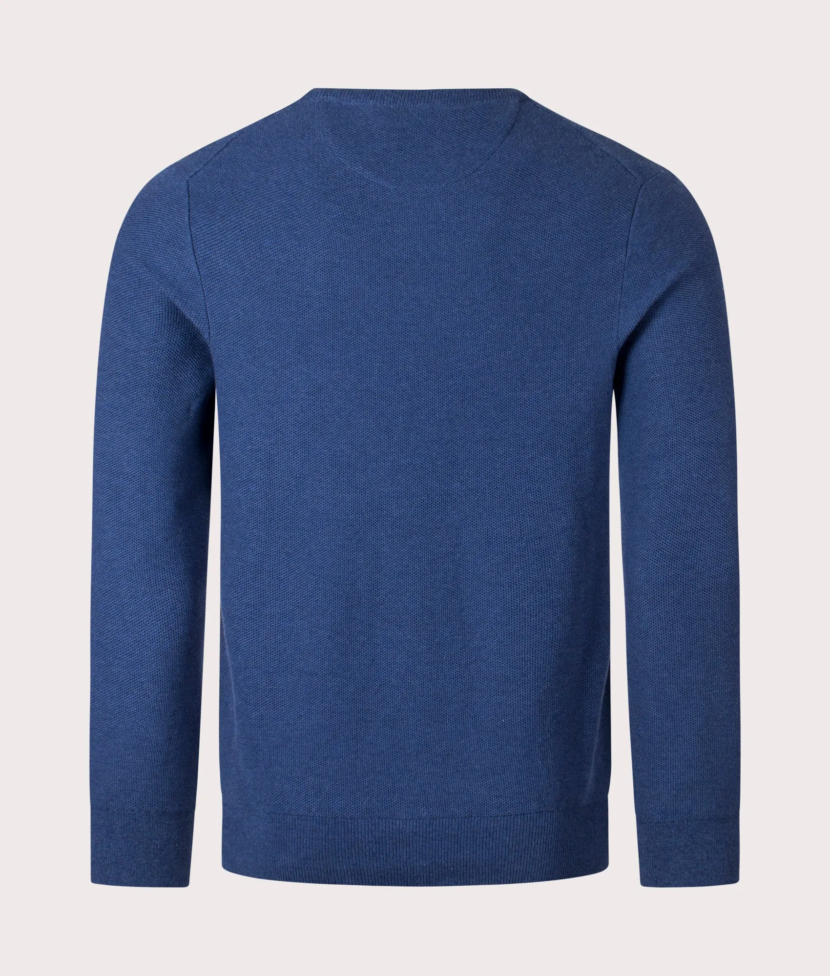 Textured Cotton Mesh Knitted Jumper sold by EQVVS product image thumbnail 3