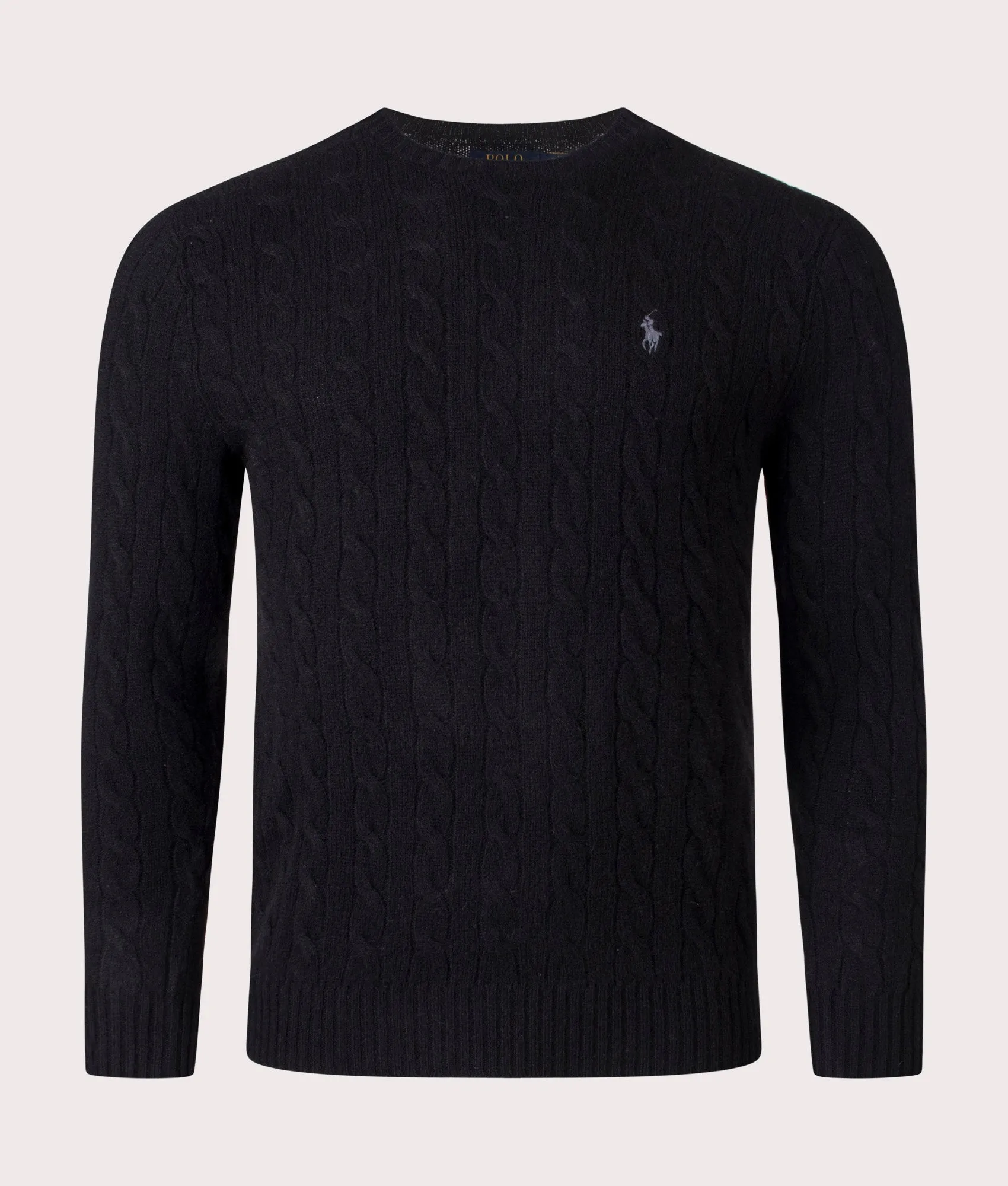 Cashmere Blend Cable Knit Jumper sold by EQVVS