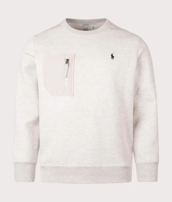 Pocket Zip Sweatshirt made by Polo by Ralph Lauren