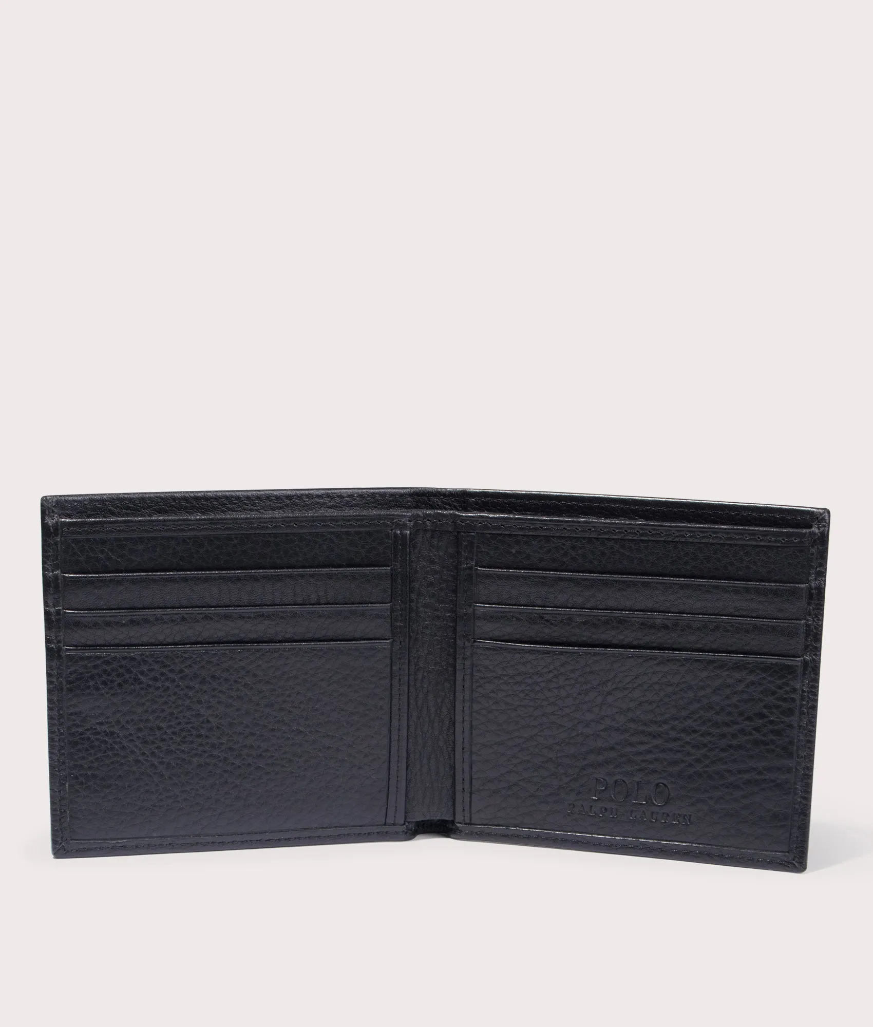 Pebbled Leather Billfold Wallet sold by EQVVS product image thumbnail 3