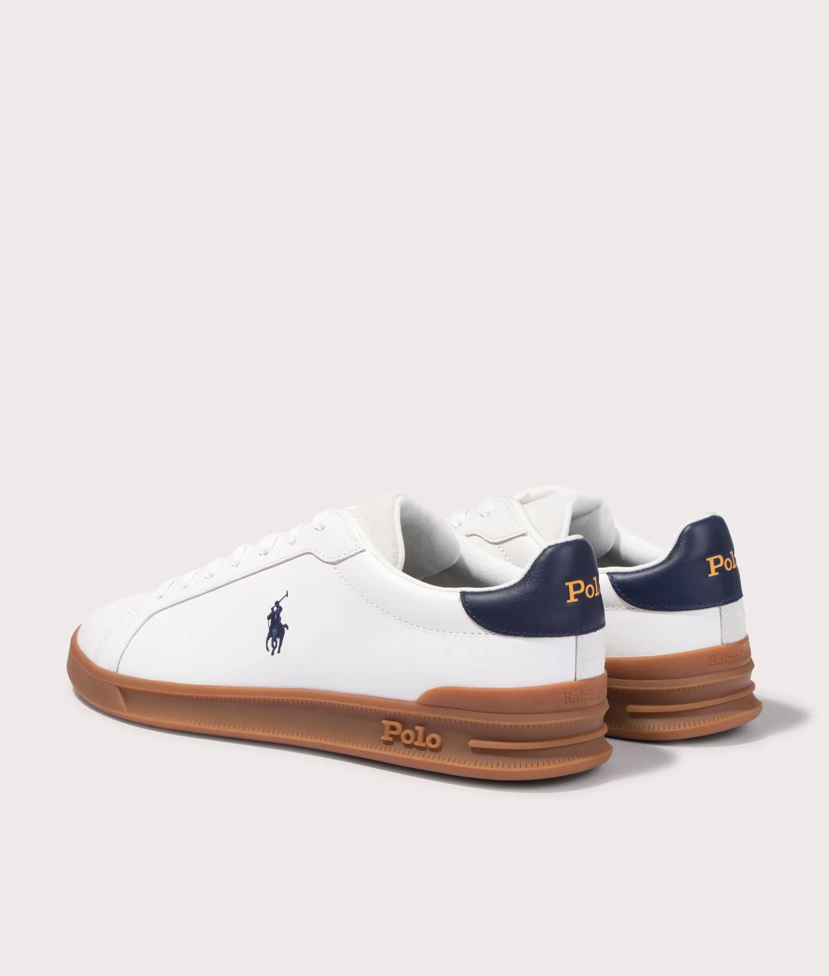 Heritage Court II Leather Suede Low Top Sneakers sold by EQVVS product image thumbnail 3