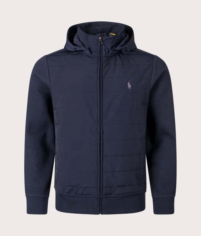 Hybrid Zip Through Hoodie sold by EQVVS