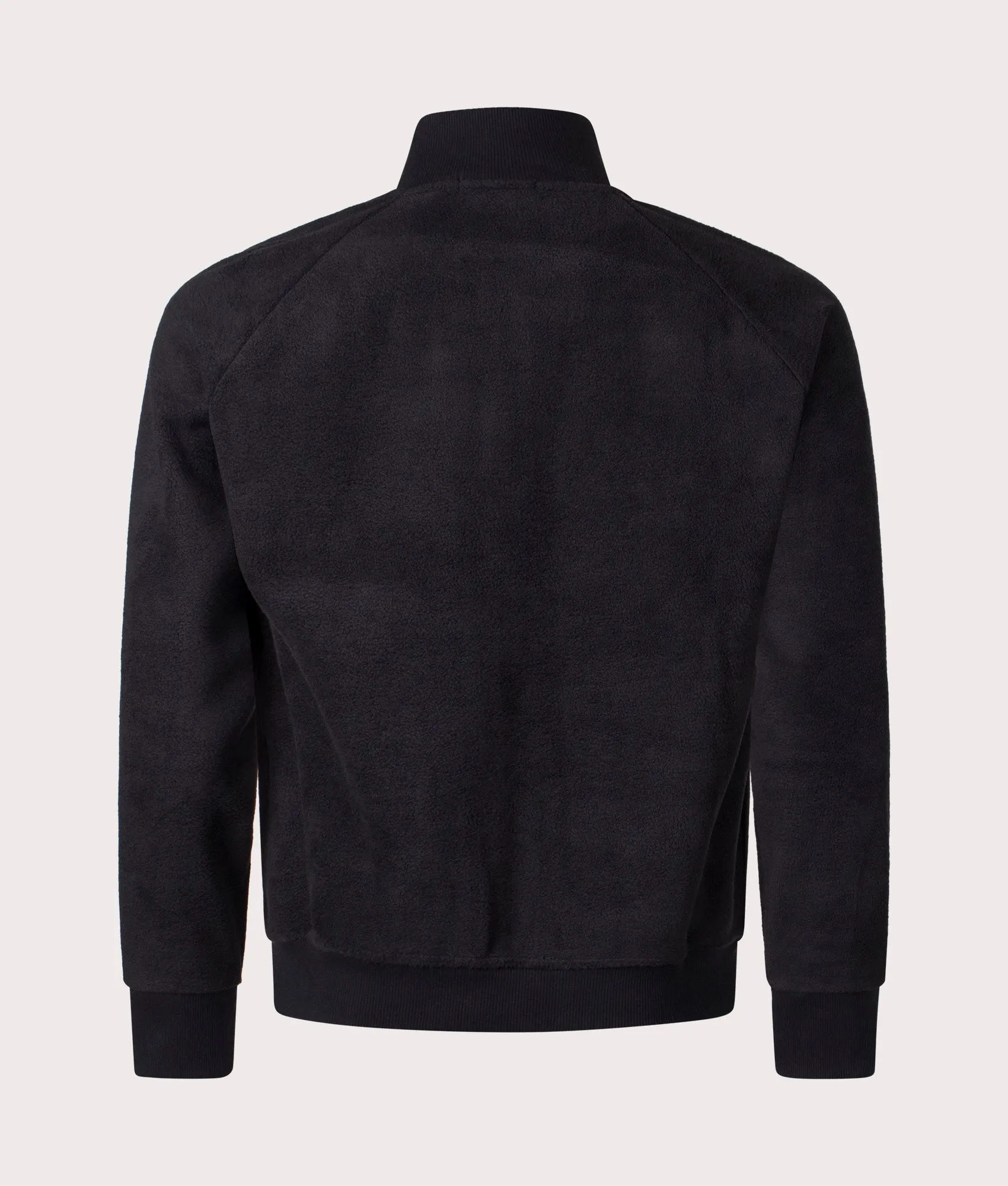 Zip Through Mockneck Loungewear Fleece Sweatshirt sold by EQVVS product image thumbnail 3
