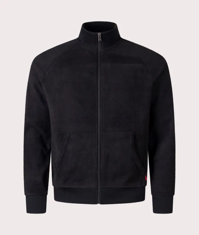 Zip Through Mockneck Loungewear Fleece Sweatshirt sold by EQVVS