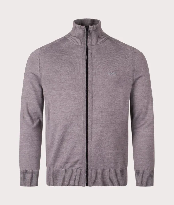 Avac Full Zip Knitted Cardigan sold by EQVVS