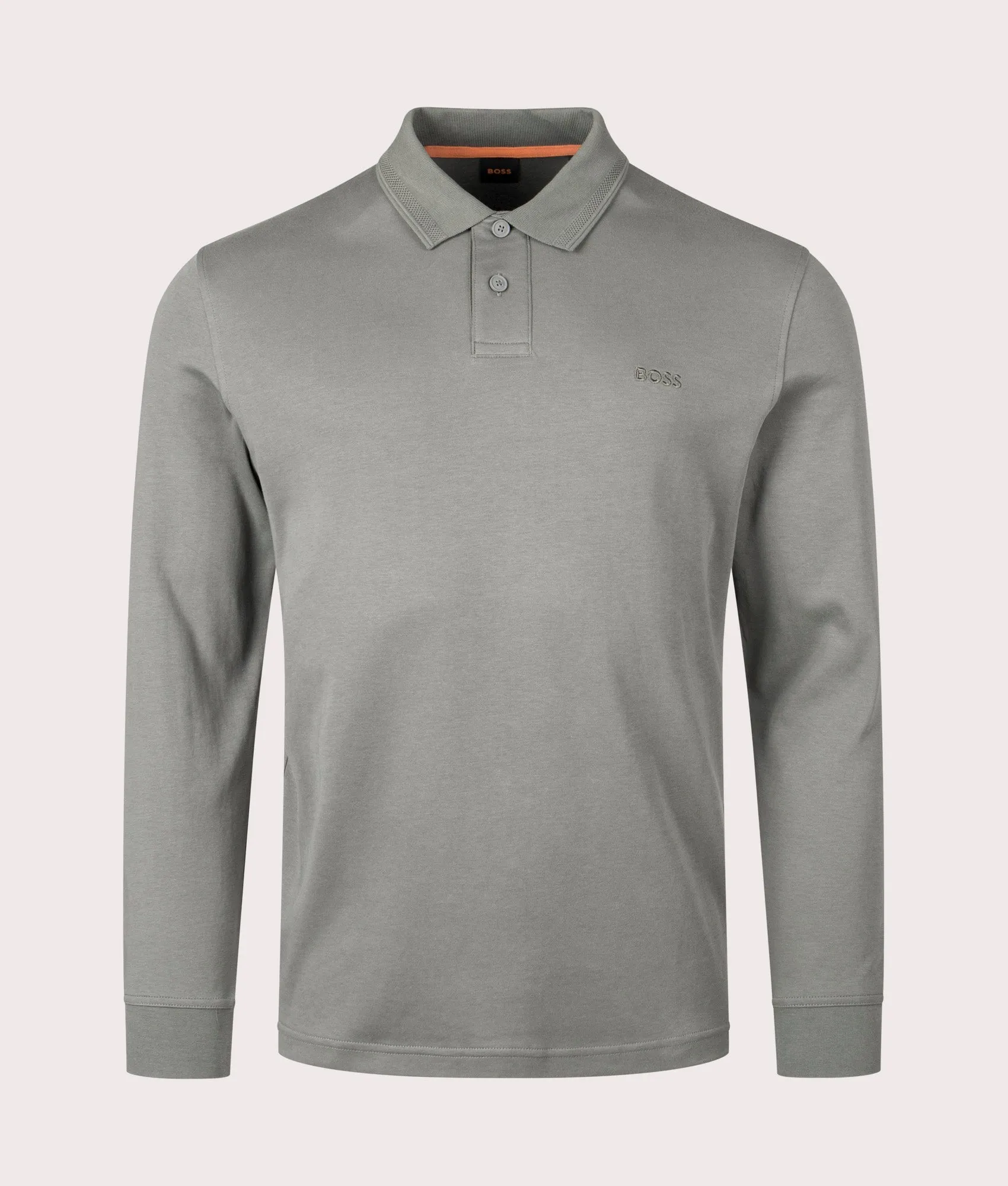 Pe Interlock Long Sleeve Polo Shirt sold by EQVVS