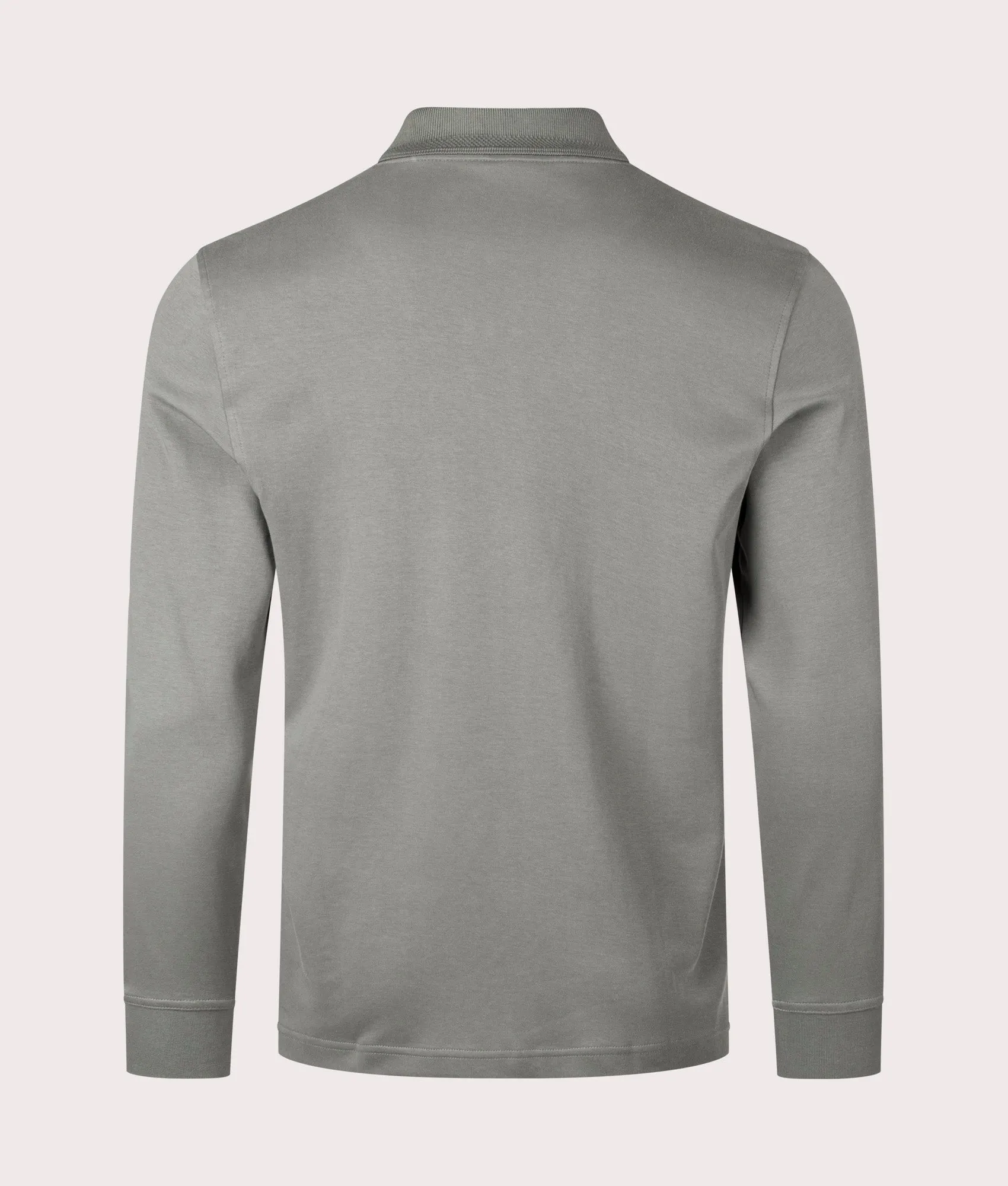 Pe Interlock Long Sleeve Polo Shirt sold by EQVVS product image thumbnail 3