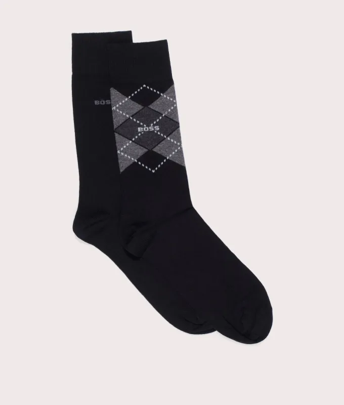 2 Pack RS Argyle Socks sold by EQVVS