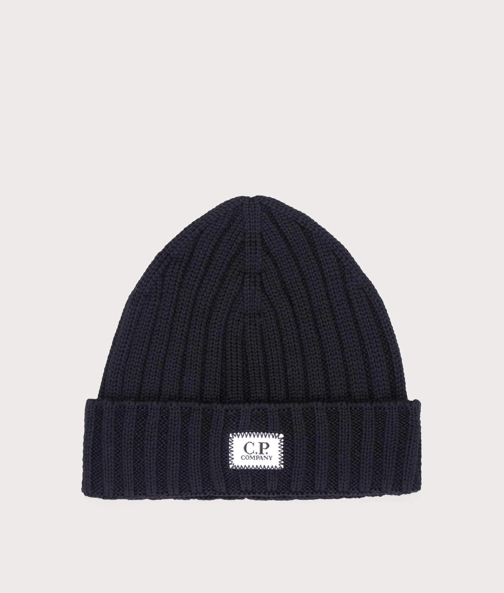 Extra Fine Merino Wool Logo Beanie sold by EQVVS