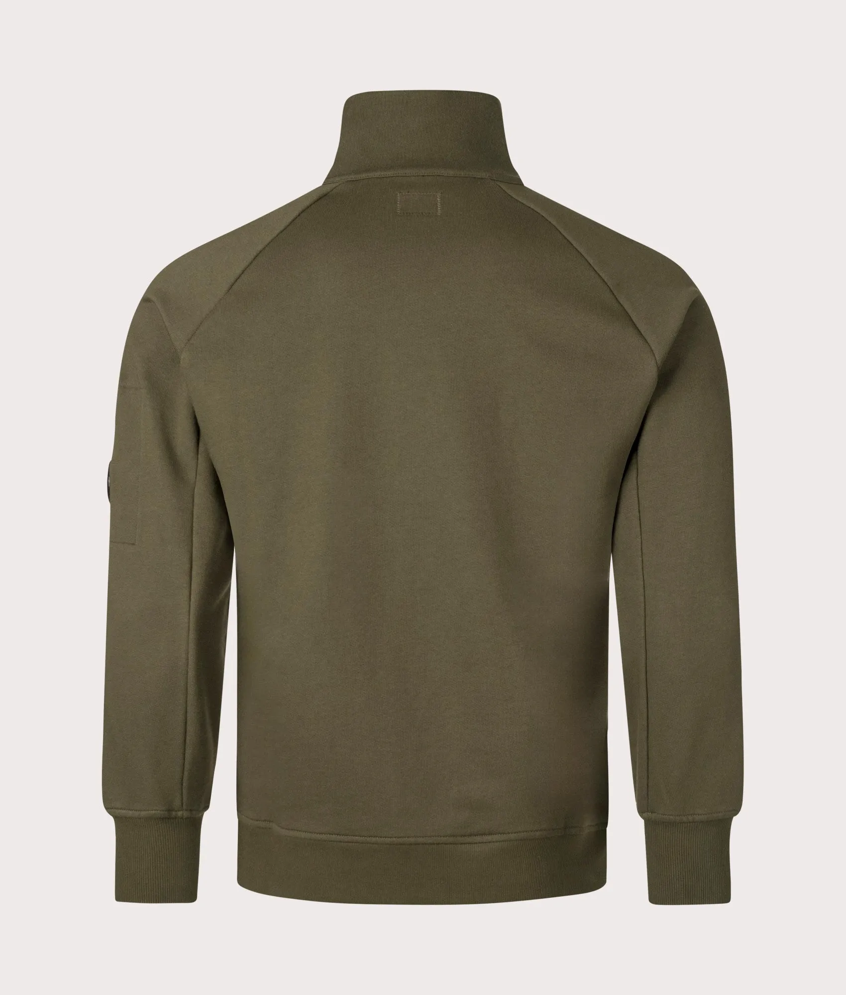 Diagonal Raised Fleece Quarter Zip Sweatshirt sold by EQVVS product image thumbnail 4