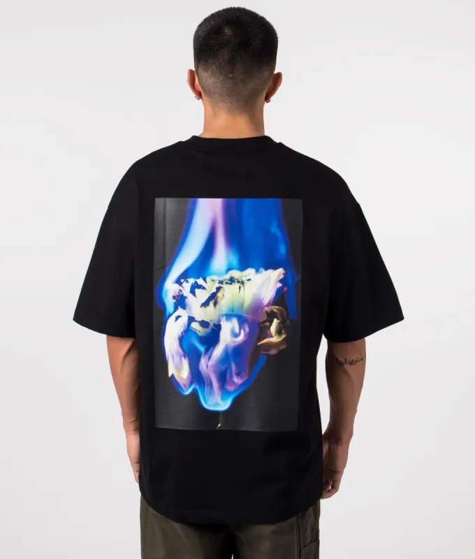 Oversized Dflofire T-Shirt made by HUGO