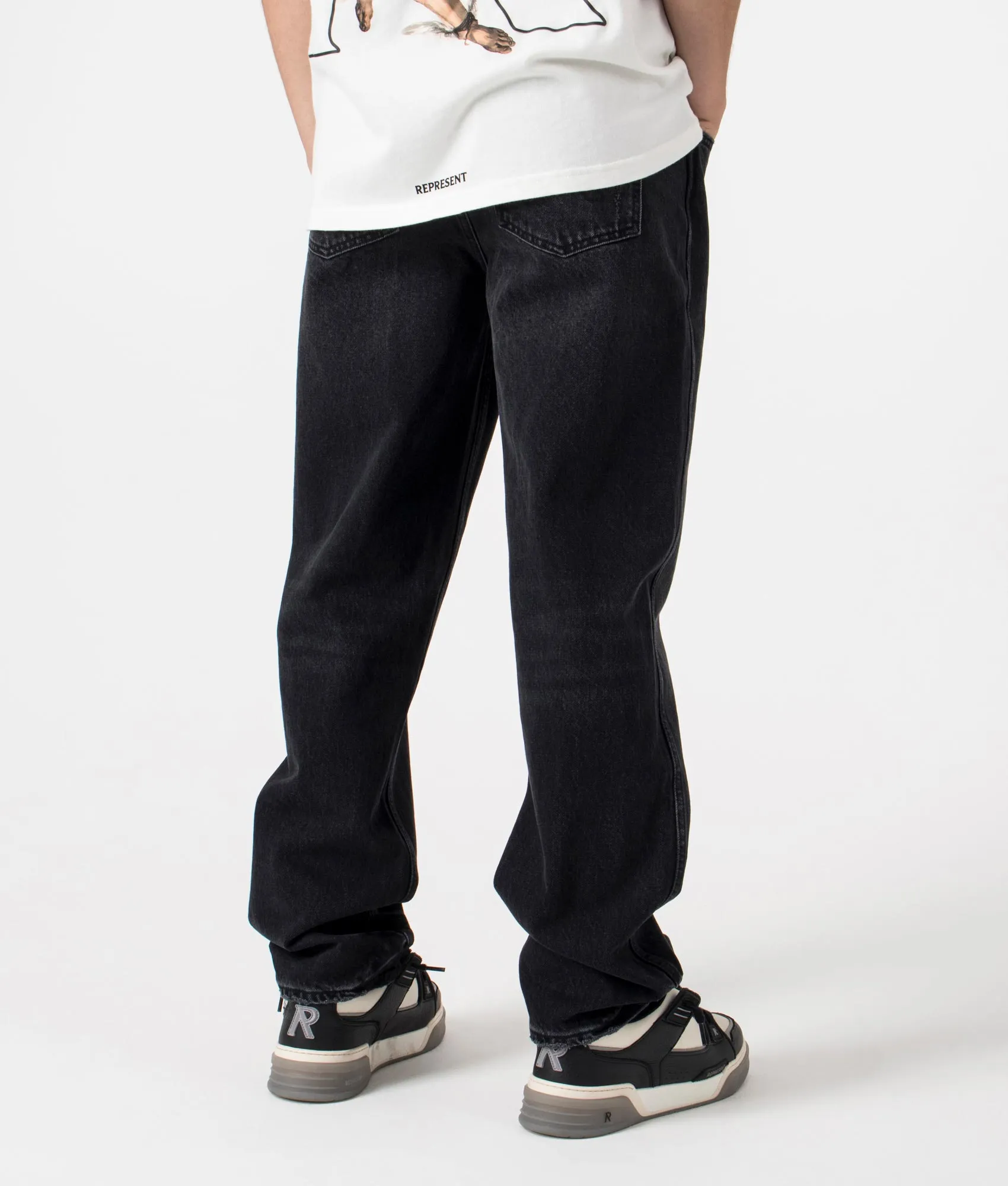 Straight Leg R2 Jeans sold by EQVVS product image thumbnail 4