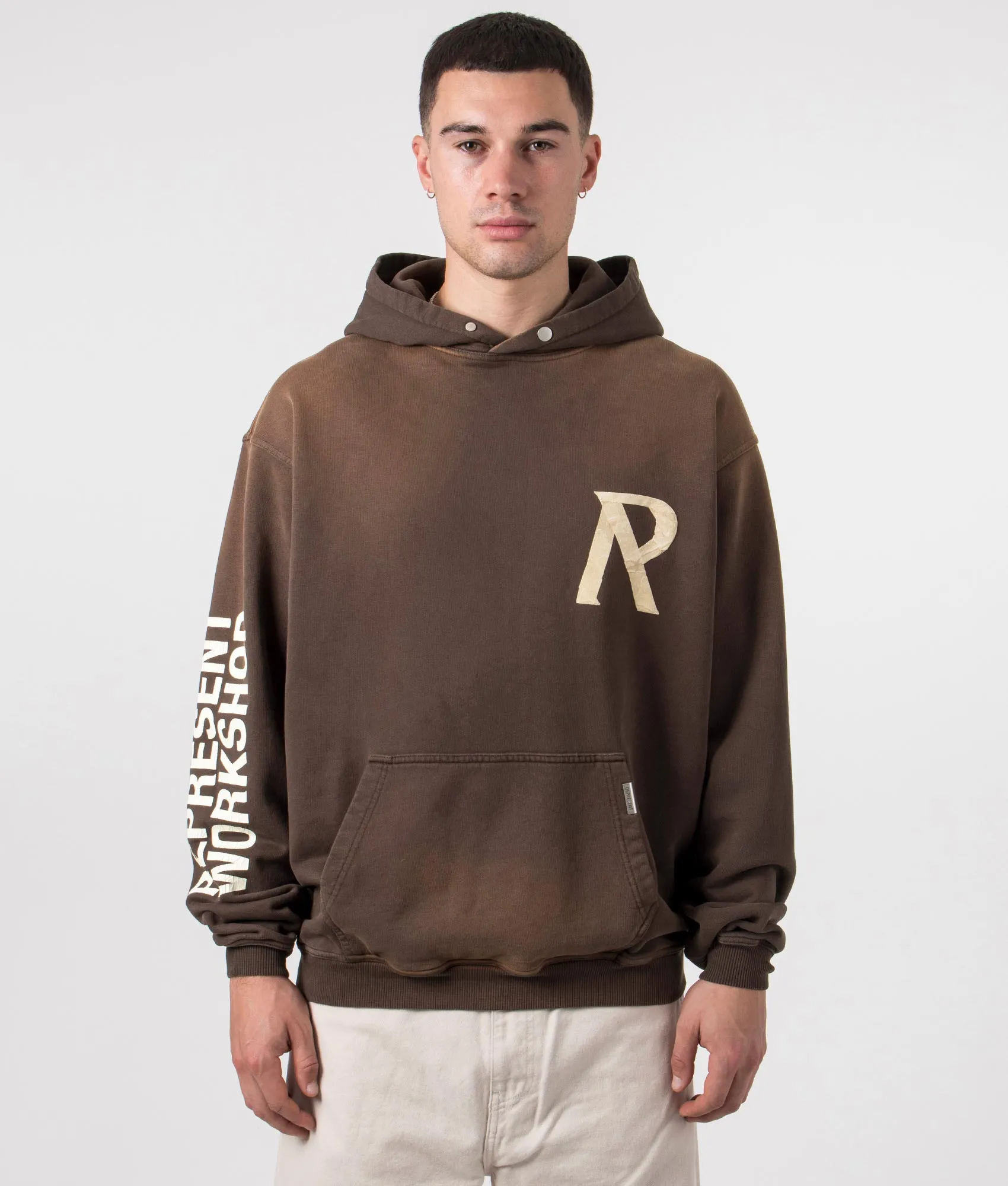 Masking Tape Initial Hoodie sold by EQVVS product image thumbnail 2