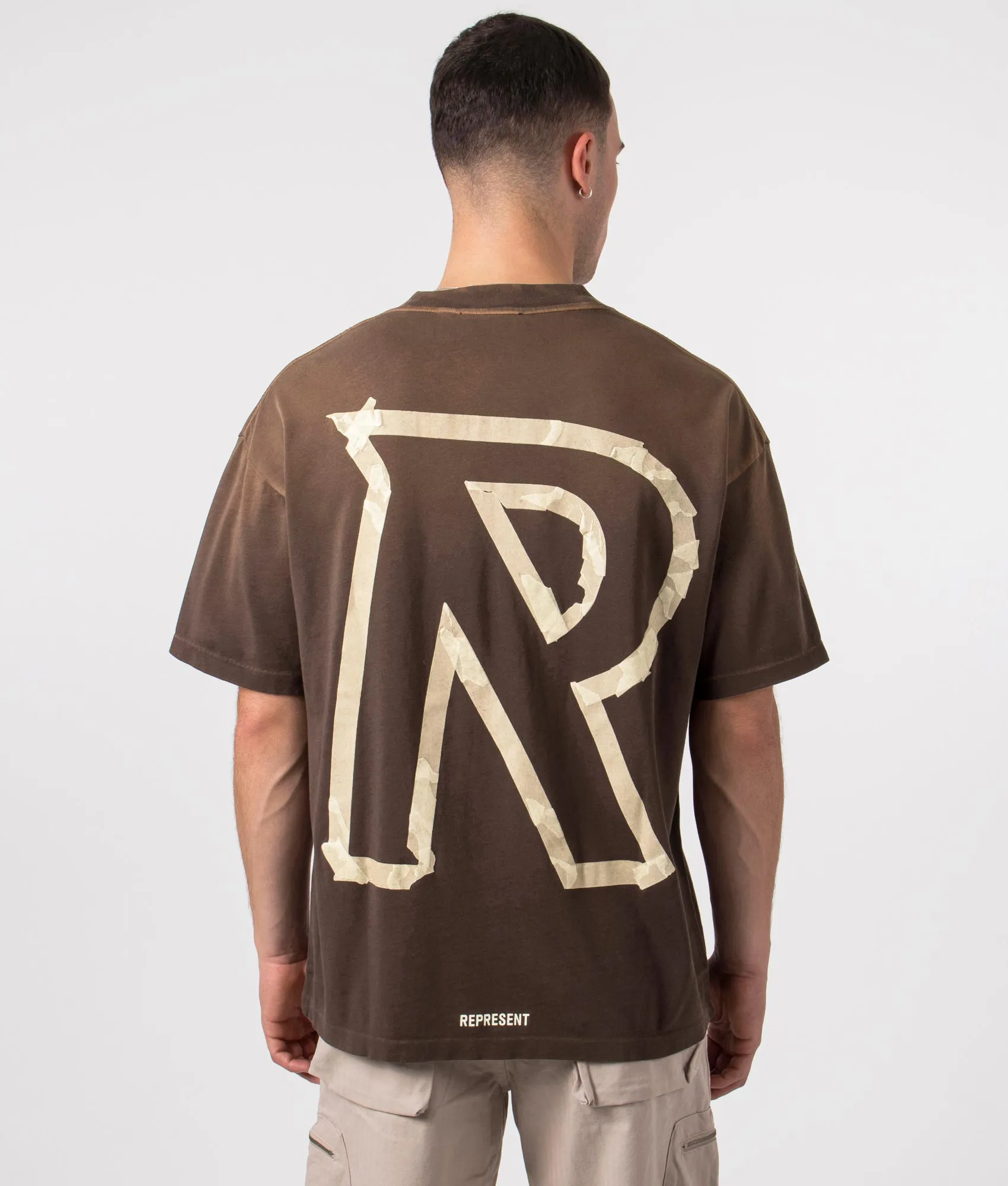 Masking Tape Initial T-Shirt sold by EQVVS