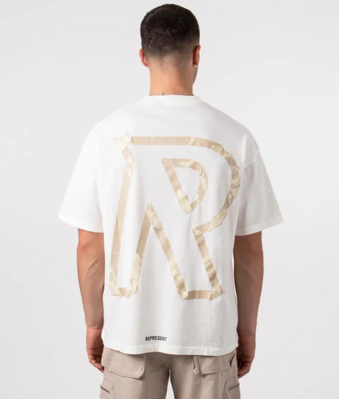 Masking Tape Initial T-Shirt sold by EQVVS