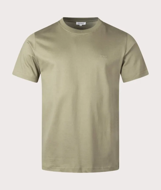 Johannes Organic Cotton NORSE Logo T-shirt sold by EQVVS