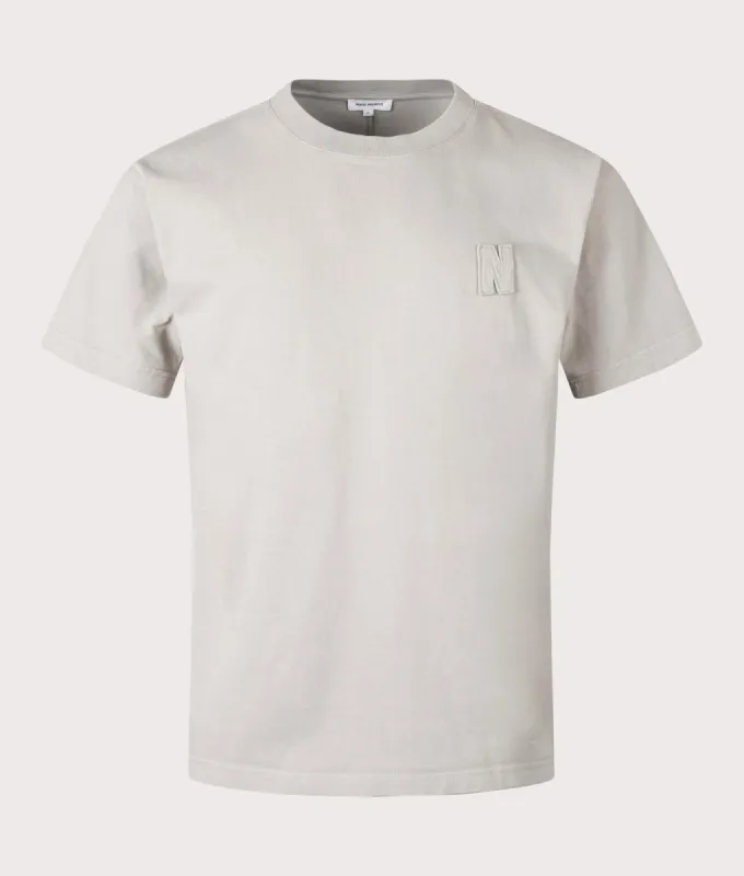 Oversized Simon Heavyweight N Patch T-Shirt sold by EQVVS