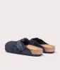 Boston Mixed Leather Clogs sold by EQVVS