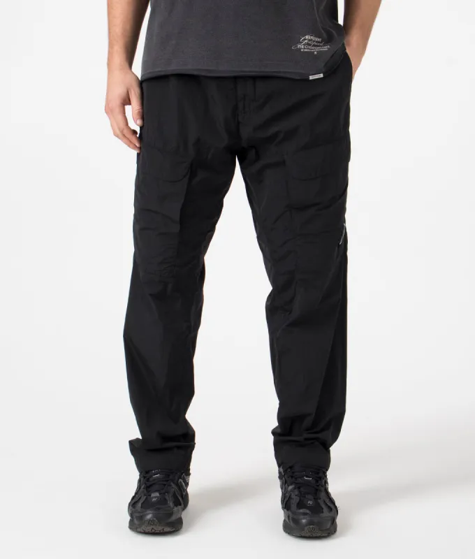Relaxed Fit Chrome-R Loose Cargo Pants sold by EQVVS