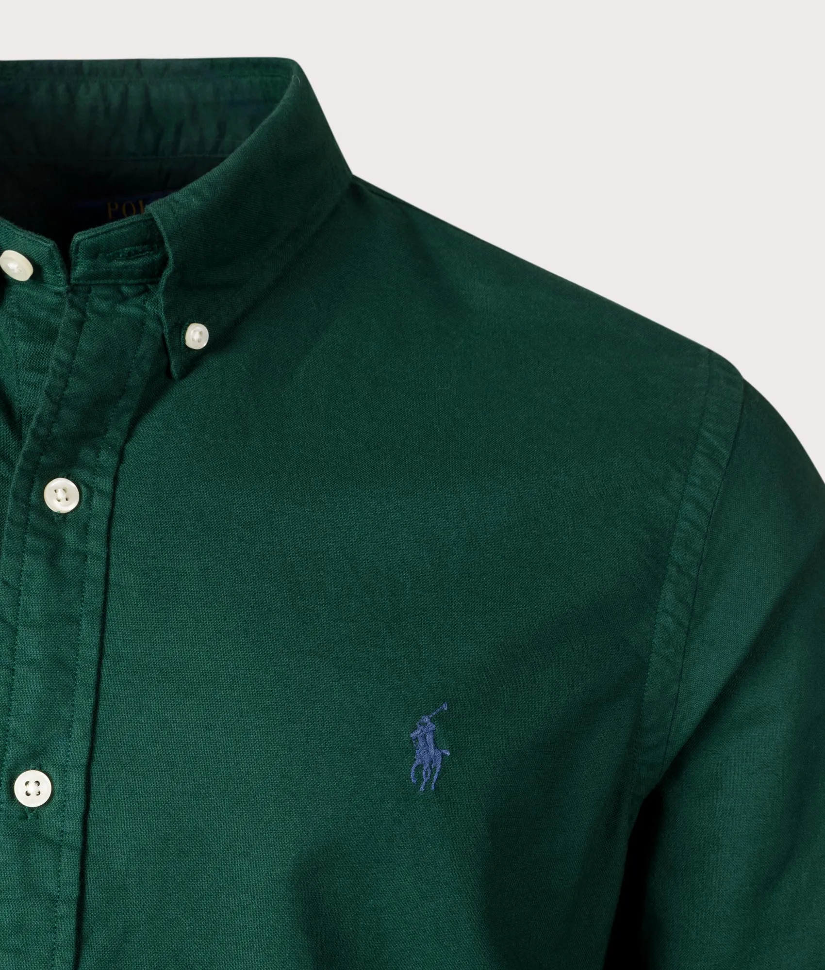 Slim Fit Garment-Dyed Oxford Shirt sold by EQVVS product image thumbnail 2