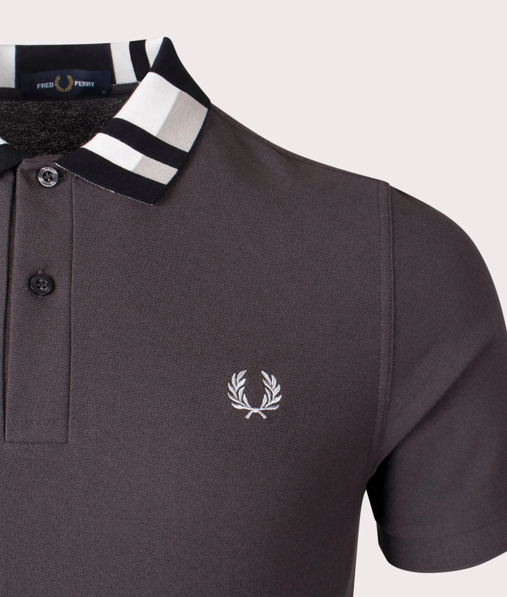 Chequerboard Collar Polo Shirt sold by EQVVS product image thumbnail 2